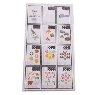 I. osztályos szám és jelkártya P0019-2010