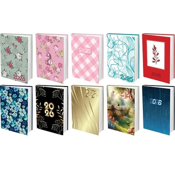 T-calendar heti zsebnaptár többféle mintával B/7 2026