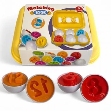 Forma- és színfelismerő tojástartóban kétféle változatban KR2525