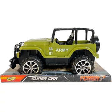 Játék katona jeep kétféle színben JA9095