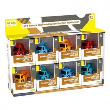 Játék lendkerekes teherautó/munkagép többféle változatban JA7684