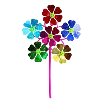 Metál színű szélforgó 71597