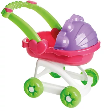 Játék babakocsi többféle színben 4603