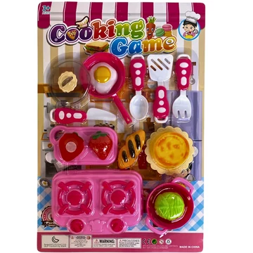 Játék edénykészlet gázfőzővel és edényekkel BZ8165