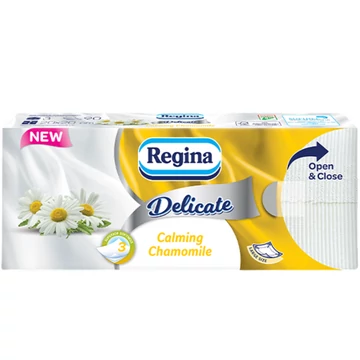 Regina delicate calming chamomile papír zsebkendő 3rétegű 90db-os kiszerelésben