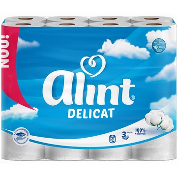 Alint velvet touch toalettpapír 24db-os kiszerelésben 110lap 3rétegű