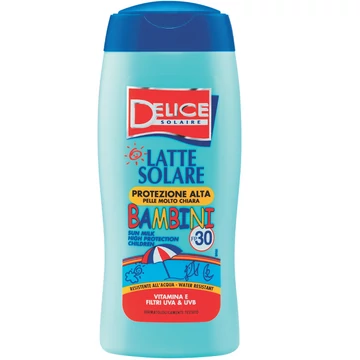 Delice solaire gyermek naptej SPF30 250ml