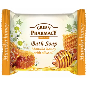 Green pharmacy manduka méz és olivaolaj szappan 100g