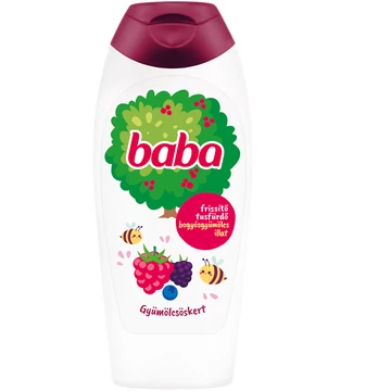Baba bogyós gyümölcs tusfürdő 400ml