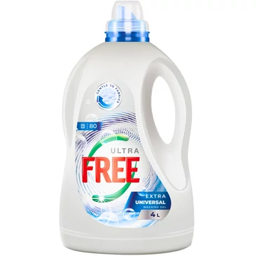 Ultra free extra universal mosógél 4L 80mosás
