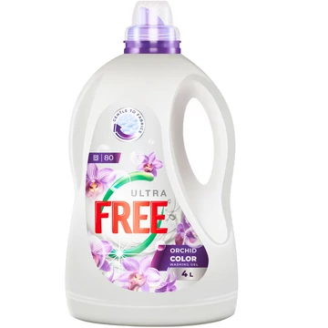Ultra free color orchid mosógél 4L 80mosás