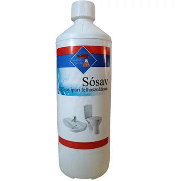 Ipari sósav 1L 25%-os  - csak egyedi szállítással vagy személyes átvétellel