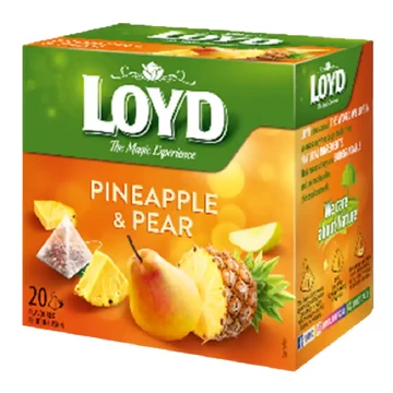 Loyd piramis tea körte-ananász 20x2g