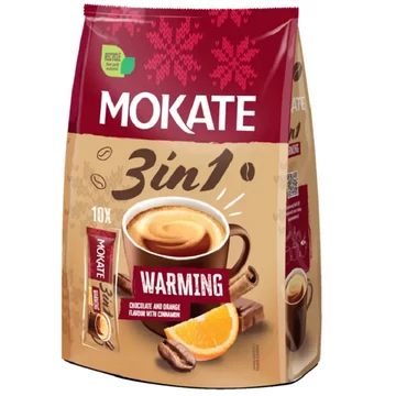 Mokate 3in1 instant kávé Csoki-Narancs-Fahéj 10x17g