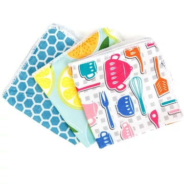 Family mikroszálas törlőkendő többféle mintával 30x30cm 56006