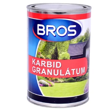 Bros karbid granulátum 1kg- csak egyedi szállítással vagy személyes átvétellel
