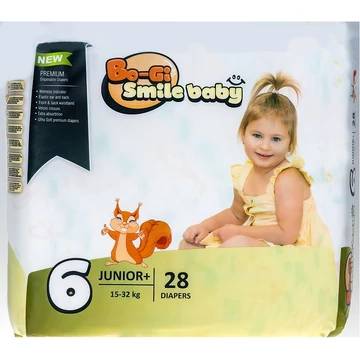 Bo-gi smile baby junior+ pelenka 15-32kg 28db-os kiszerelésben