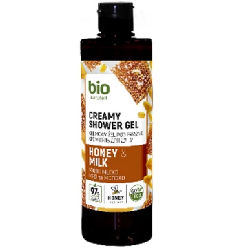 Bio naturell méz & tej tusfürdő 473ml