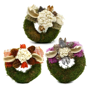 Mohakoszorú díszítéssel 10cm KOS-07