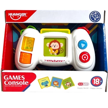 Elemes bébijáték kétoldalas kártyával BB0554