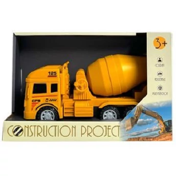 Játék lendkerekes betonkeverős teherautó JA2510