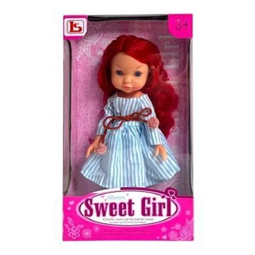 Játék üvegszemű hajasbaba BA9003