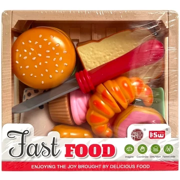 Vágható péksütik játék étkészlet BZ4118