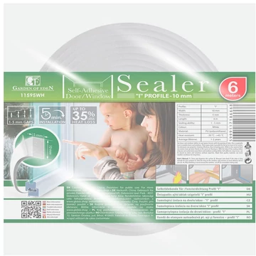 Garden of eden öntpadós ajtó/ablakszigetelő habszalag 11595WH