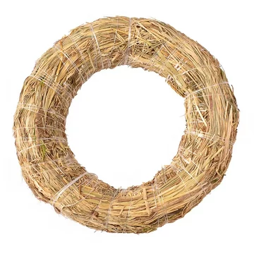 Adventi koszorúalap szalma 20cm/4cm KA9-20