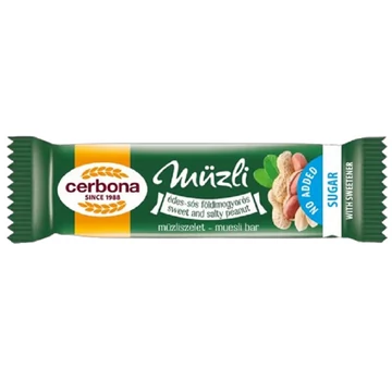 Cerbona Édes-sós  földimogyorós szelet 20g