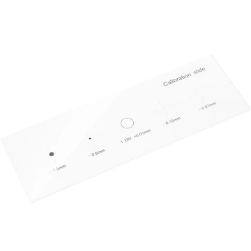 MAGUS CS5 kalibrációs tárgylemez (XY0,01/0,07/0,15/0,6/1,5) mikroszkópokhoz - 82241