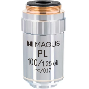 MAGUS MP100 OIL 100x/1,25 ∞/0,17 végtelen sík objektív mikroszkópokhoz - 85240