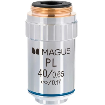 MAGUS MP40 40x/0,65 ∞/0,17 végtelen sík objektív mikroszkópokhoz - 85239