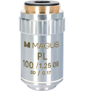 MAGUS SF100 OIL 100х/1,25 Plan Pol ∞/0,17 objektív mikroszkópokhoz - 83451