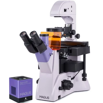MAGUS Lum VD500L fluoreszcens fordított digitális mikroszkóp - 83022