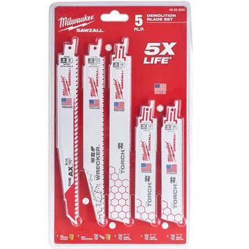 Milwaukee Szablyafűrészlap válogatás - 5 db - 49222205