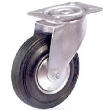 Kerék gumis 150MM FORGÓS IMPORT P102-11D150 - 2060872