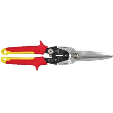 Milwaukee Lemezvágó olló 310 mm extra hosszú Egyenes (sárga) - 4932499021