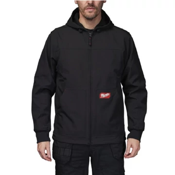 Milwaukee Freeflex Softshell kapucnis dzseki fekete 2XL-es - 4932498275
