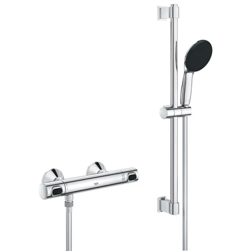Grohe Precision Flow króm Termosztátos zuhanycsaptelep 1/2' - Gr.34800001