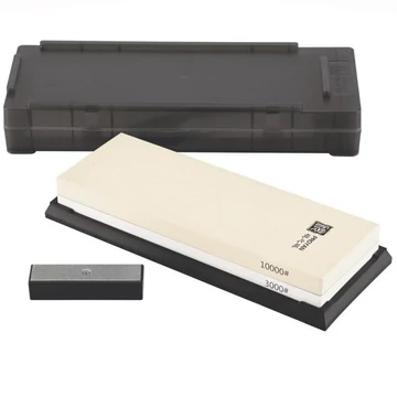 Taidea Fenőkő szett, #3000/10000 + állvány (tárolódoboz) + gyémánt tisztító - TP2008