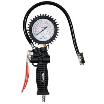 Yato Kerékfúvató pisztoly nyomásmérővel 1/4 col - YT-23703