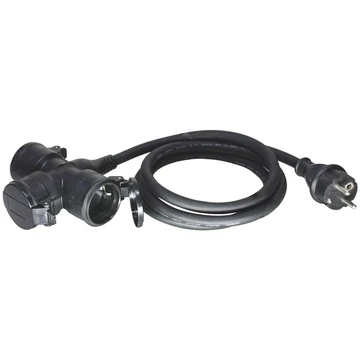 Entac elosztó 3 foglalat 3m IP44 - ESE1.5G3-3-IP44