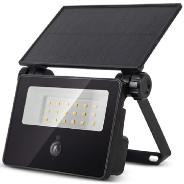 Avide szolár reflektor 4000K cserélhető akkumulátor kompakt napelem - ASOLFLNW-18-CMSP-PIR