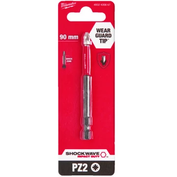 Milwaukee Shockwave bit PZ2 90mm-1db bitfej - 4932430867