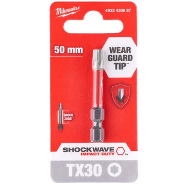 Milwaukee Shockwave bit TX30 50mm-1db bitfej - 4932430887