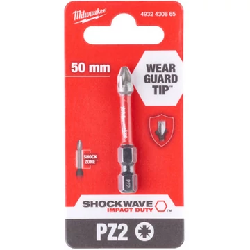 Milwaukee Shockwave bit PZ2 50mm-1db bitfej - 4932430865