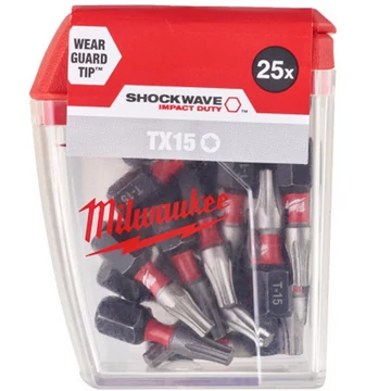Milwaukee Shockwave bit CD TX15 25mm-25db bitfej - 4932430873