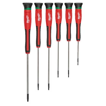 Milwaukee Precíziós csavarhúzó TORX készlet 6 részes (T6, T7, T8, T9, T10, T15)  - 4932471870
