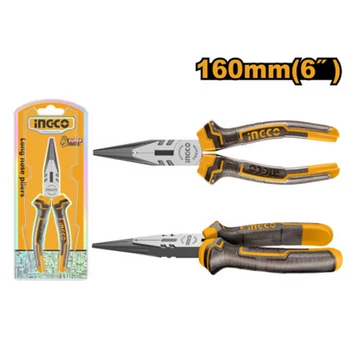 Ingco Hosszúcsőrű fogó 160 mm - HLNP08168